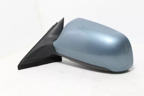 Audi A4 B5 Spiegel Außenspiegel links elektrisch blau grün LX6V Facelift (143288)