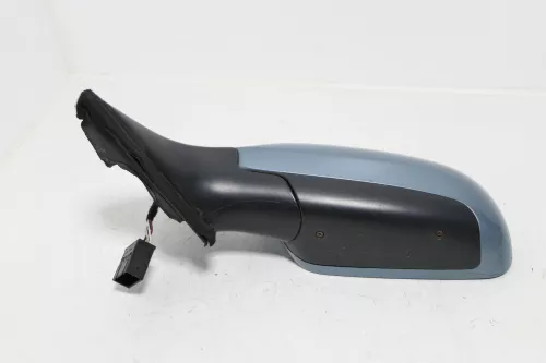 Audi A4 B5 Spiegel Außenspiegel links elektrisch blau grün LX6V Facelift (143288)