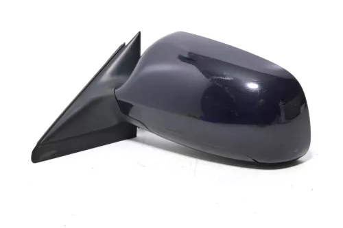 Audi A4 B5 Spiegel Außenspiegel links elektrisch blau LY5K Glas (143292)