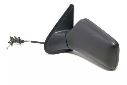 VW Golf 3 Vento manueller Spiegel Außenspiegel links schwarz original matt (143311)