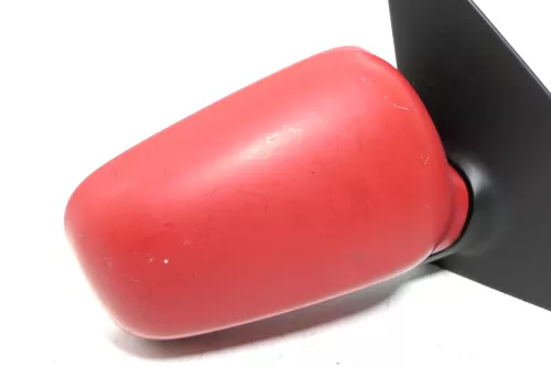 VW Polo 6N manueller manuell Spiegel Außenspiegel rechts rot LP3G (143340)