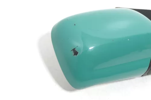 VW Polo 6N manueller manuell Spiegel Außenspiegel rechts mit Glas grün LD6D (143384)