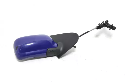 VW Polo 6N manueller manuell Spiegel Außenspiegel rechts Blau LD5D chagallblau o (143406)