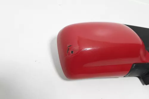 VW Polo 6N manueller manuell Spiegel Außenspiegel rechts rot LP3G flashrot (143414)