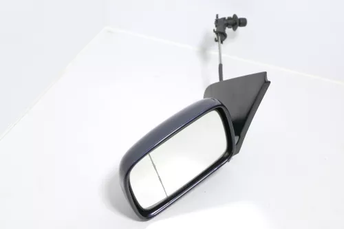 VW Polo 6N manueller manuell Spiegel Außenspiegel links + Glas blau LN5Y windsor