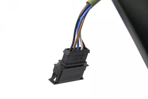 VW Polo 6N elektrischer elektrisch Spiegel Außenspiegel rechts blau LR5V + Glas (143455)