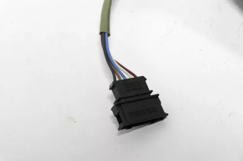 VW Polo 6N elektrischer elektrisch Spiegel Außenspiegel rechts grün LA6P +Glas d (143457)