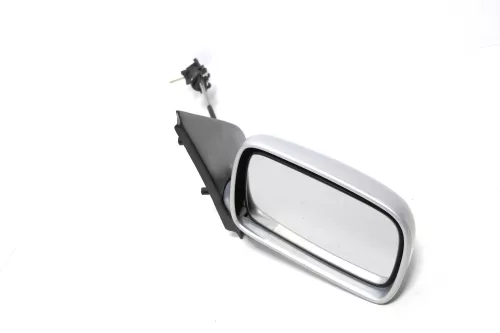 VW Polo 6N manueller manuell Spiegel Außenspiegel rechts silber LB7Z satinsilber (143465)