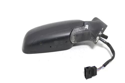 VW Sharan 7M Alhambra elektrischer Spiegel Außenspiegel rechts schwarz matt (143485)