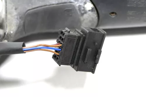 VW Sharan 7M Alhambra elektrischer Spiegel Außenspiegel rechts schwarz matt (143485)