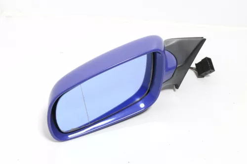 Audi A3 8L elektrischer Spiegel Außenspiegel links mit Glas blau LY5M