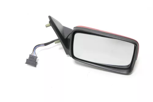 VW Golf 3 Vento elektrischer Spiegel Außenspiegel rechts mit Glas rot