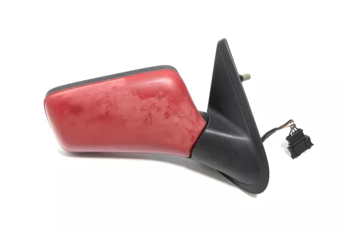 VW Golf 3 Vento elektrischer Spiegel Außenspiegel rechts mit Glas rot (143549)