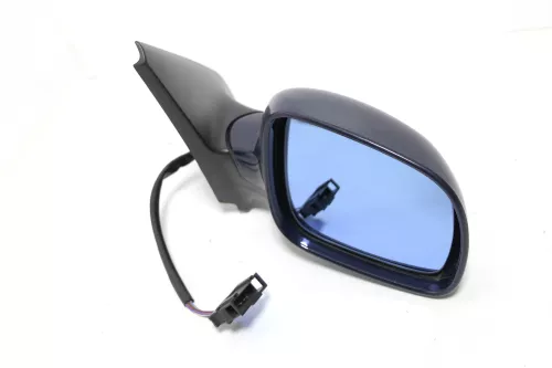 VW Golf 4 Bora elektrischer Spiegel vorne rechts Außenspiegel Blau LA5G perlbl