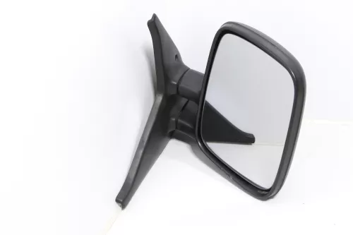 VW T4 mechanisch Spiegel Außenspiegel rechts Glas schwarz 701857508 origi matt k