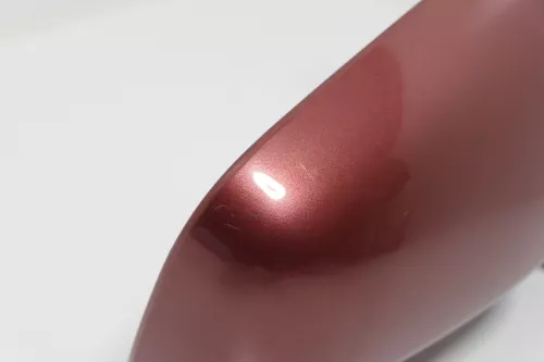 VW Polo 6N mechanisch manuell Spiegel Außenspiegel rechts braun orange LC3M (143672)