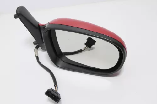 VW Sharan Alhambra 7M elektrischer Spiegel Außenspiegel rechts mit Glas rot