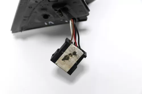 Audi A3 8L elektrischer Spiegel Außenspiegel links mit Glas schwarz (143709)