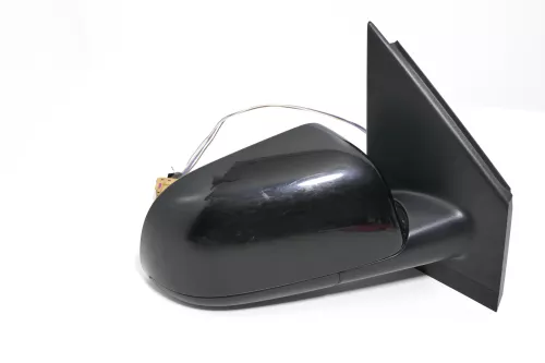 VW Polo 9N 9N3 elektrischer Spiegel Außenspiegel rechts vorne schwarz L041 uni (143713)