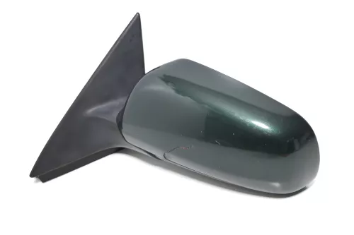 Audi A6 4B Spiegel Außenspiegel links elektrisch grün LZ6H mit GLAS - Mängel (143727)