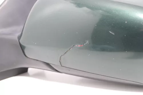 Audi A6 4B Spiegel Außenspiegel links elektrisch grün LZ6H mit GLAS - Mängel (143727)