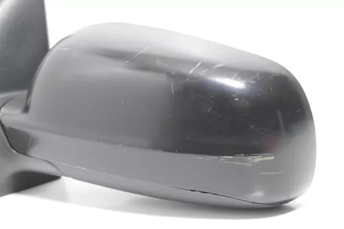 VW Lupo Arosa manueller Spiegel Außenspiegel links schwarz mechanischer (143740)