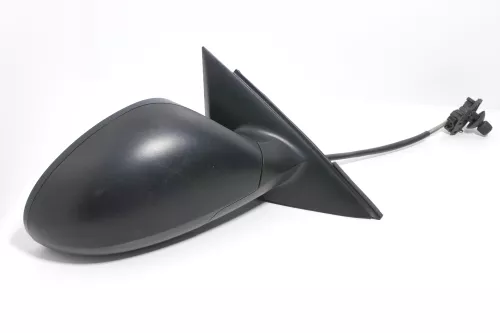 Seat Ibiza 6L mechanischer manuell Spiegel Außenspiegel rechts schwarz matt ohne (143747)