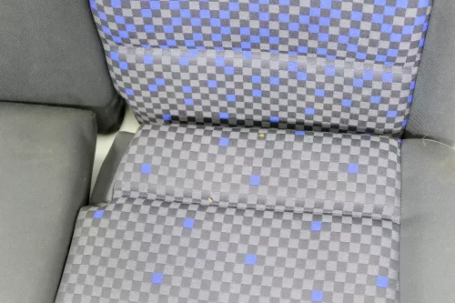 Audi A3 8L Sitz Sitze hinten Rückbank Rücksitzbank Sitzfläche Kopfstützen blau k (143754)