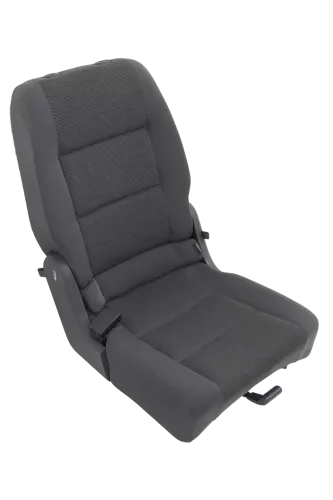 VW Touran Sitz hinten links (hinter Fahrersitz) Rücksitz anthrazit I Isofix d (143767)