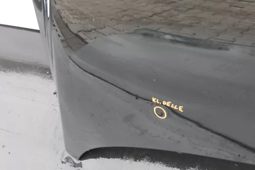 VW Fox 5Z Motorhaube Klappe vorn vorne schwarz L041 uni (143943)