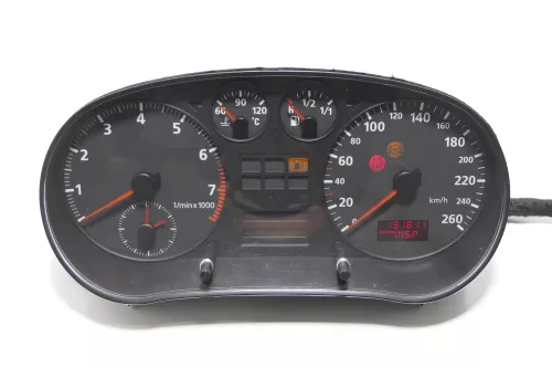 Audi A3 8L Tacho Tachometer Kombiinstrument 8L0919860A 131.000k Benziner 260km/h
