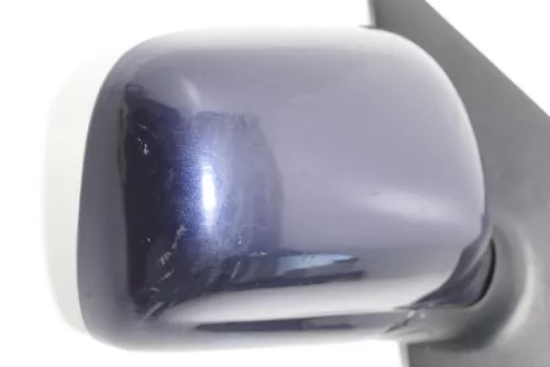 VW Polo 6N manueller manuell Spiegel Außenspiegel rechts blau Spiegel LN5Y Glas (143978)