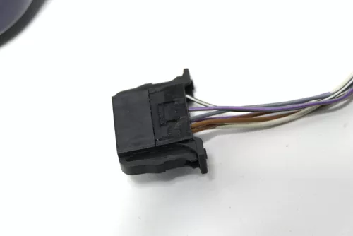 VW Passat 3BG elektrischer Spiegel Außenspiegel links blau LD5Q shadow Blinker (143981)