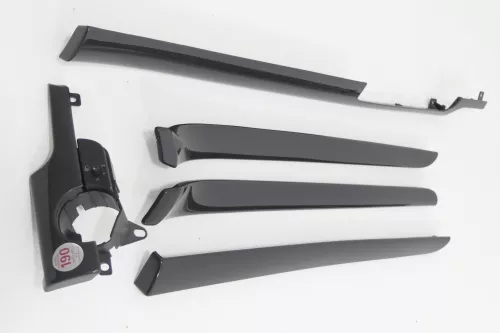 Audi A4 B6 8E B7 vorne Dekor Leisten Abdeckung Lichtschalter Quattro schwarz sou (144178)