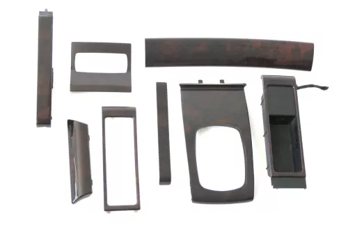 Audi A6 4B C5 Verkleidung Klappe Abdeckung Dekor Holz Optik Nußbaum 2UQ (144183)