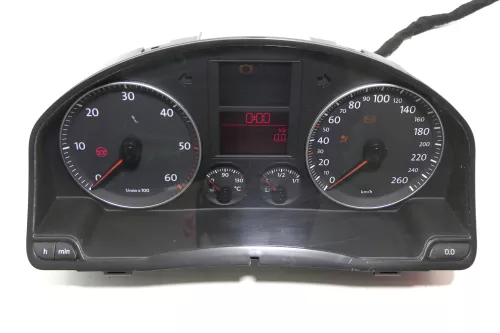 VW Golf 5 1K 5M Plus Tacho Kombiinstrument 1K0920850F /L 1.9 TDI 262.000 km