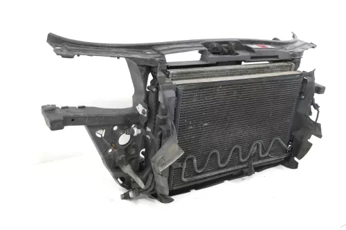 Audi A6 4B Schloßträger Kühler Rahmen 2,5TDI Kondensator Klima Lüfter Automatik (144292)