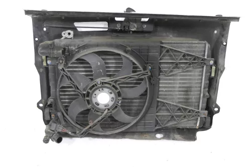 VW Fox Schloßträger Kühler Benziner Kondensator 5Z0805588G + Kondensator Klima (144299)