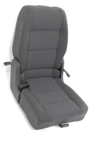 VW Touran Sitz hinten links (hinter Fahrersitz) Rücksitz anthrazit I Isofix 1T08 (144327)