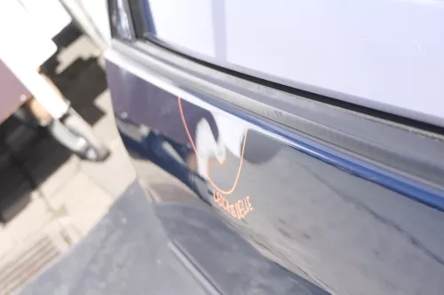 VW Lupo Seat Arosa Tür vorne links Fahrertür grün LW5V ohne Anbauteile (mechan (144529)