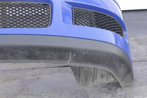 VW Polo 6N2 Stoßstange vorne Frontstoßstange Stoßfänger blau LA5C surfblue bb (144533)