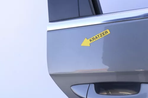 VW Passat 3C Kombi Variant Tür hinten rechts grau LA7T (144545)