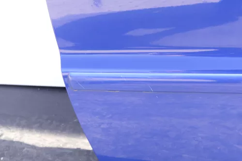 VW Polo 6N 6N2 Tür vorne links Fahrertür 2/3-Türer blau LA5C (144551)