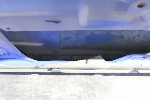 VW Polo 6N 6N2 Tür vorne links Fahrertür 2/3-Türer blau LA5C (144551)