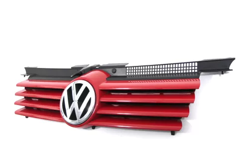 VW Bora Grill Kühlergrill VW Zeichen Logo rot LP3G (144646)