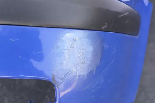 VW Golf 4 Stoßstange vorne Stoßfänger vorn blau LW5Z Frontstoßstange (144684)