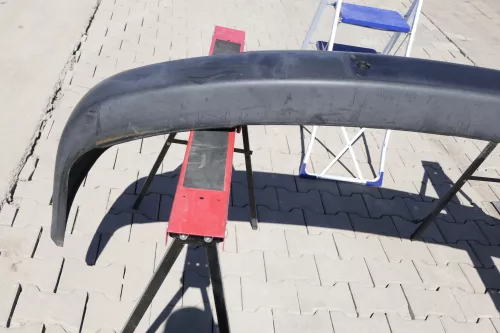 VW T4 Multivan Lang Version Stoßstange Frontstoßstange vorne Bj. 1996 schwarz (144700)