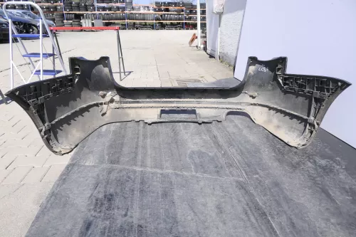 VW Passat 3C Kombi Stoßstange hinten Heckstoßstange grau blau LC5F PDC blue (144701)