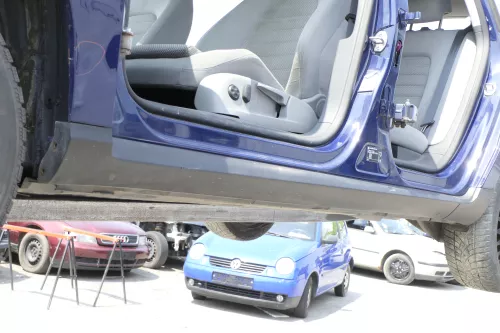 VW Passat 3C Schwellerverkleidung links Schweller 3C0853855B Unterholm (144708)