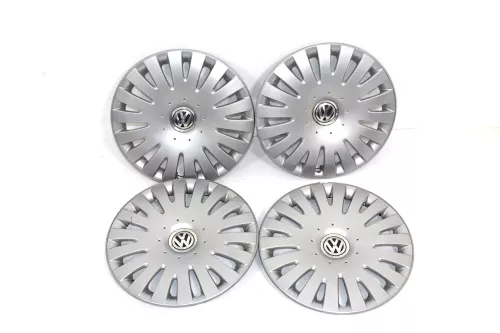 original 4 Stück VW Bora Golf 4 1J Radkappe Radzierkappe 16 Zoll 1J0601147M